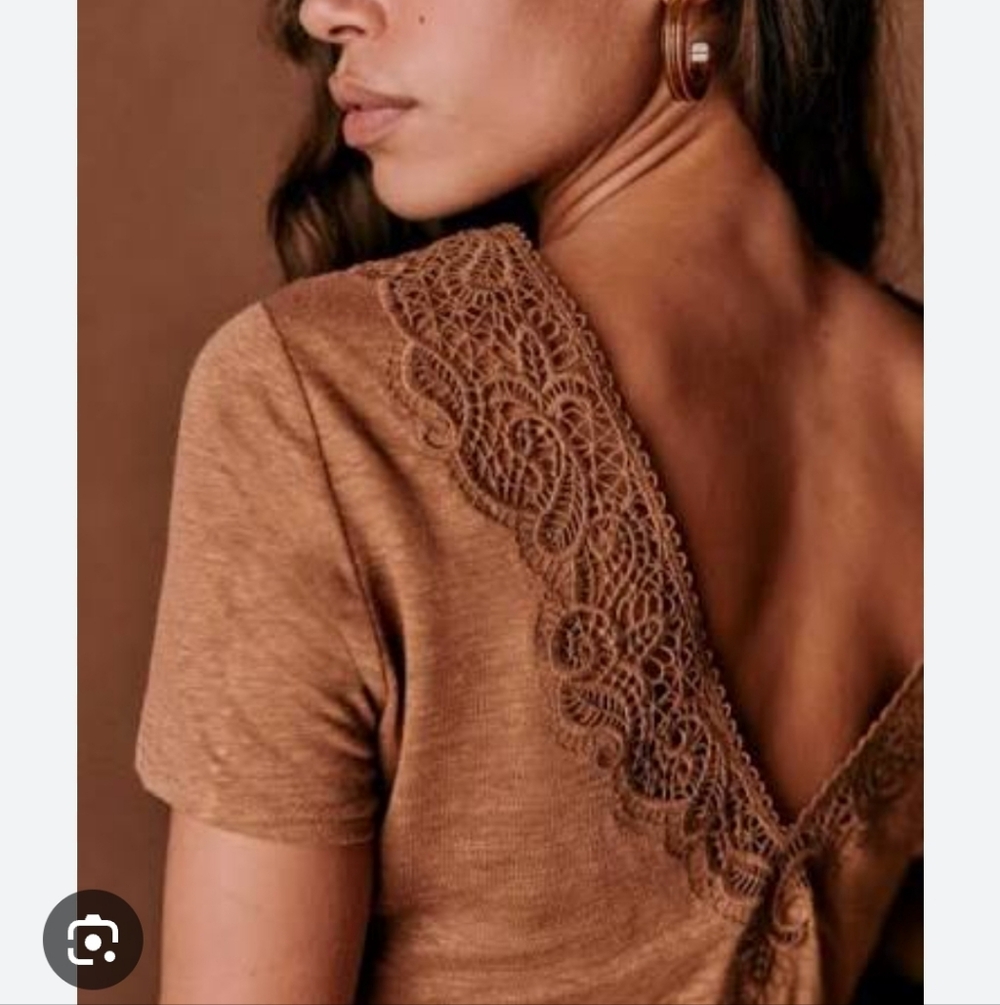 Sezane Mina Linen Shirt